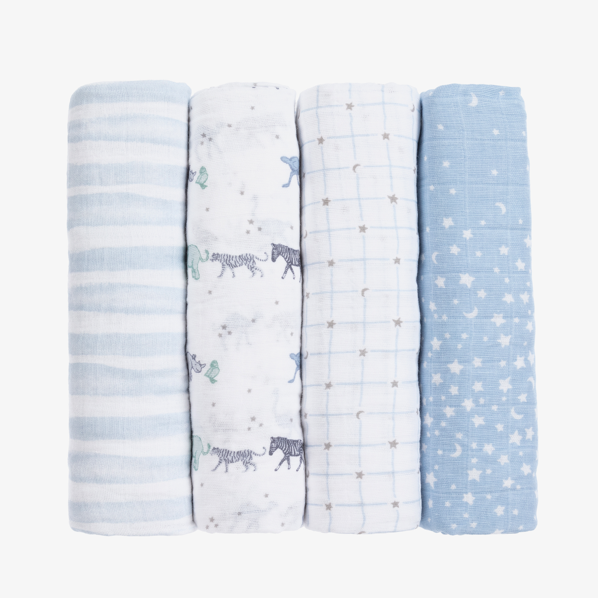 Aden by Aden + Anais ?????????? | ????????????? ???&???? | ?????? ??? aden + anais Animal Essentials Muslin Blanket 4 Pack