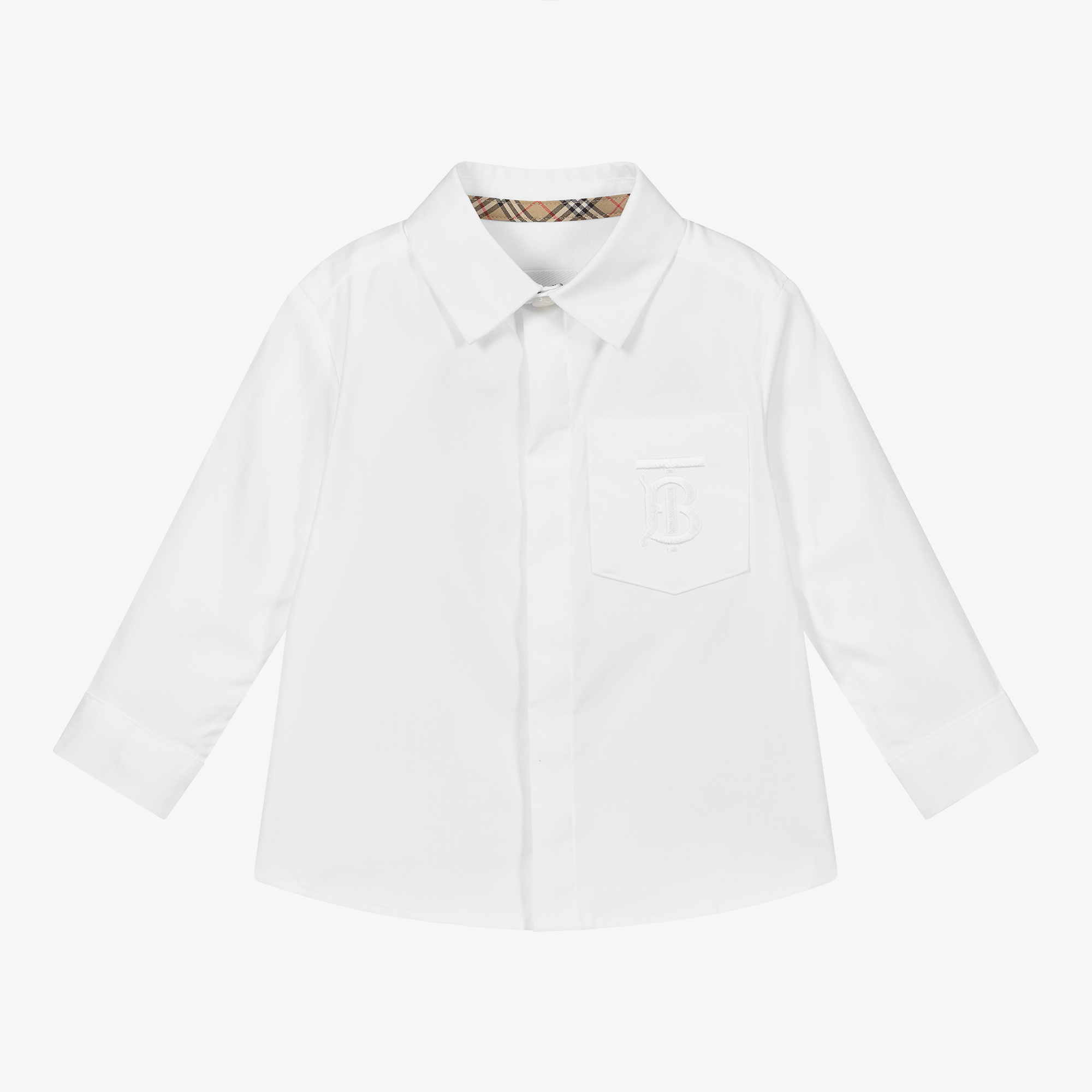 Burberry Clothes Baby Burberry Button Up Burberry Baby Boys White