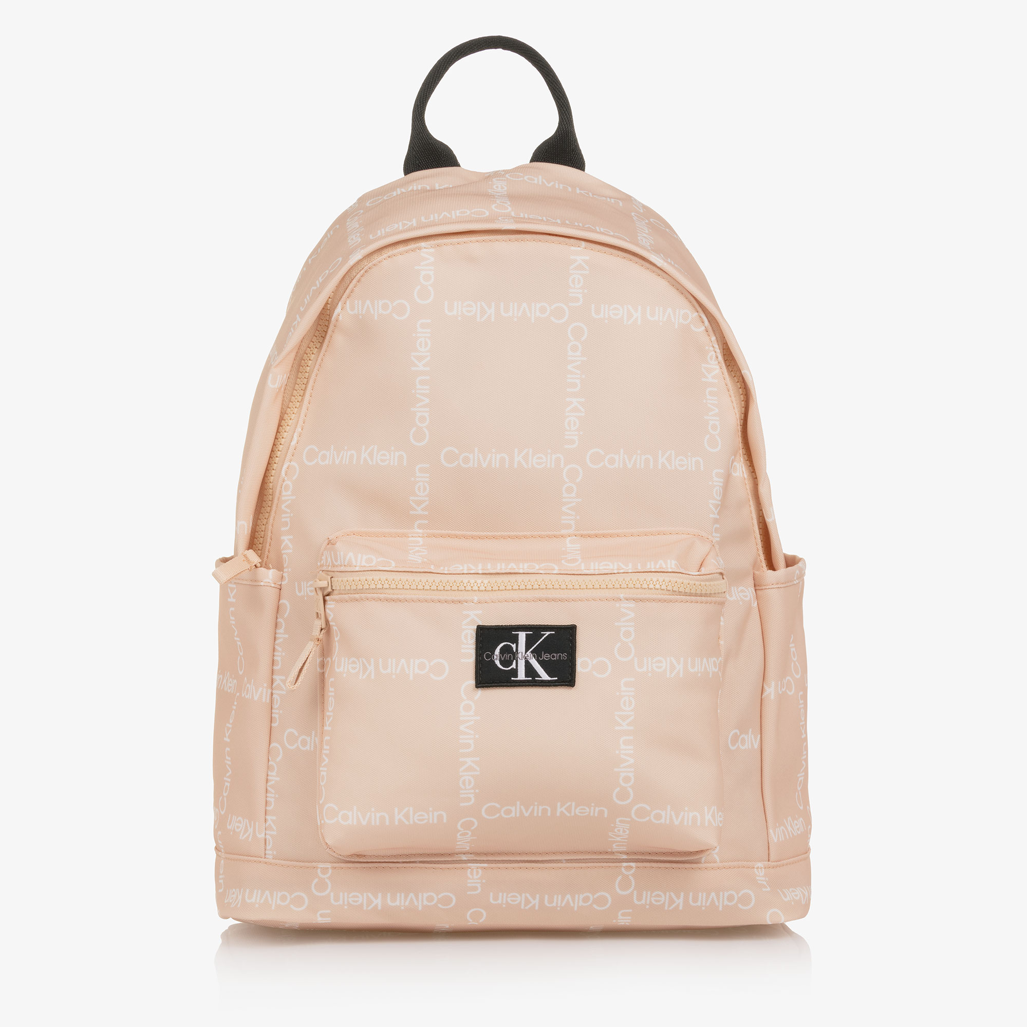 Calvin Klein Pale Pink CK Logo Backpack (40cm) Childrensalon
