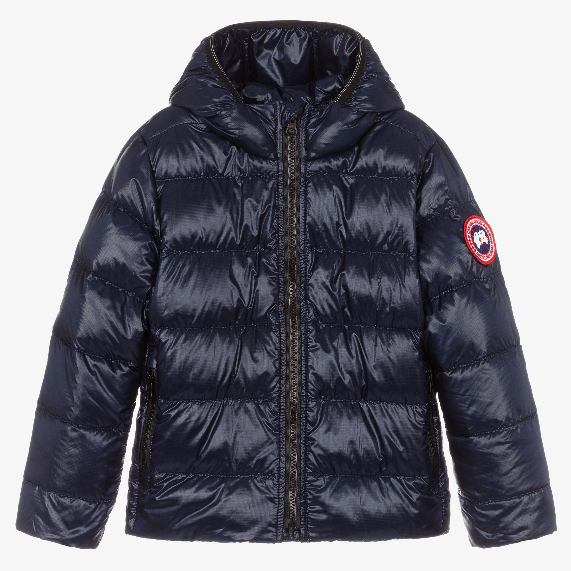 Canada Goose - Blue Down Padded Crofton Jacket | Childrensalon