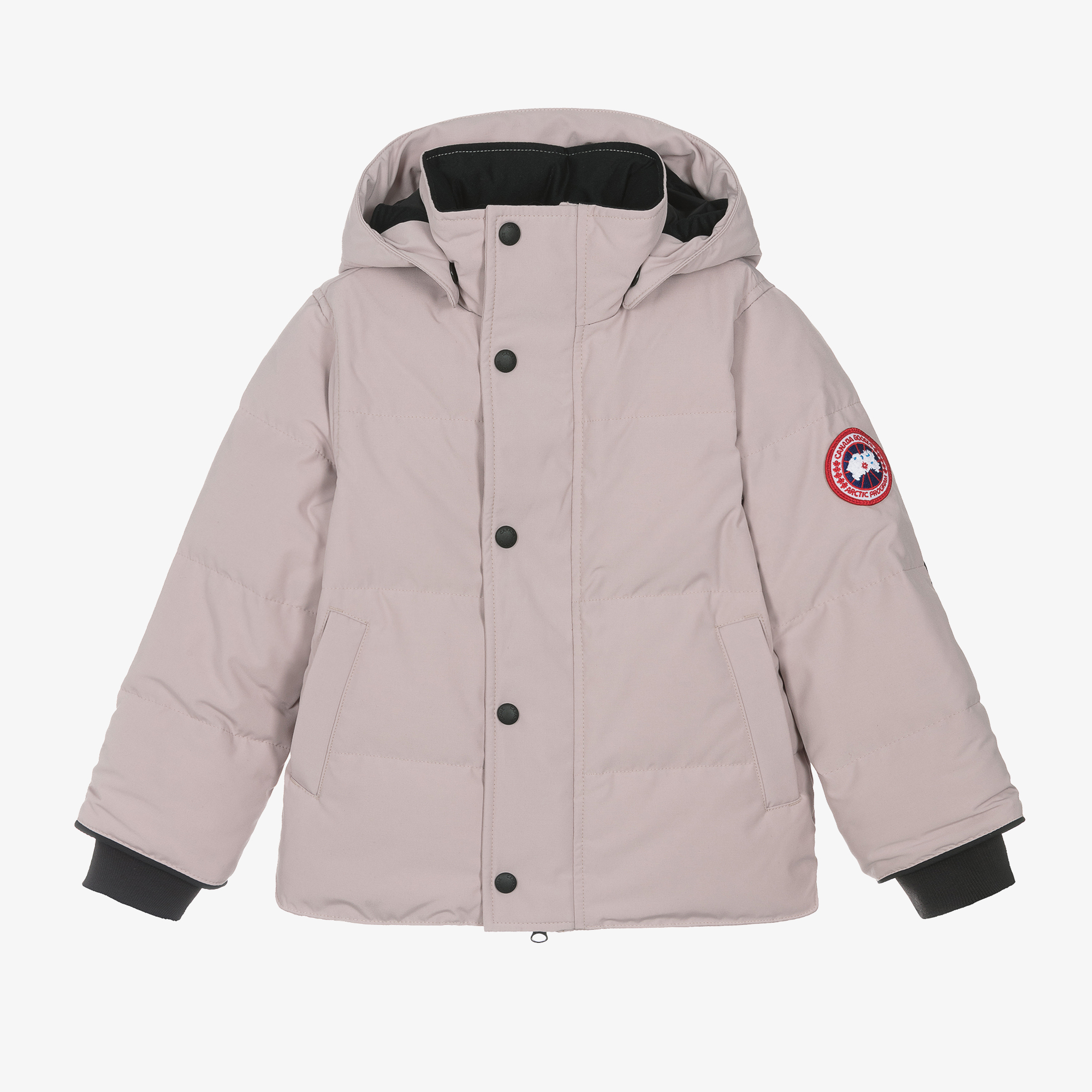 Canada Goose Girls Pink Down Padded Snowy Owl Jacket Childrensalon
