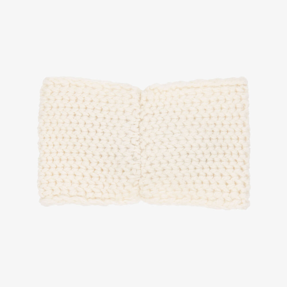 1 + in the family-Baby Girls Knitted Headband with Merino Wool | Childrensalon