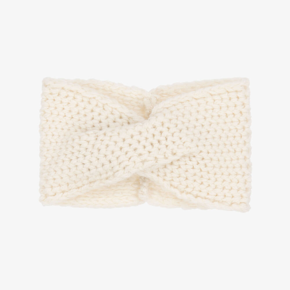 1 + in the family-Baby Girls Knitted Headband with Merino Wool | Childrensalon