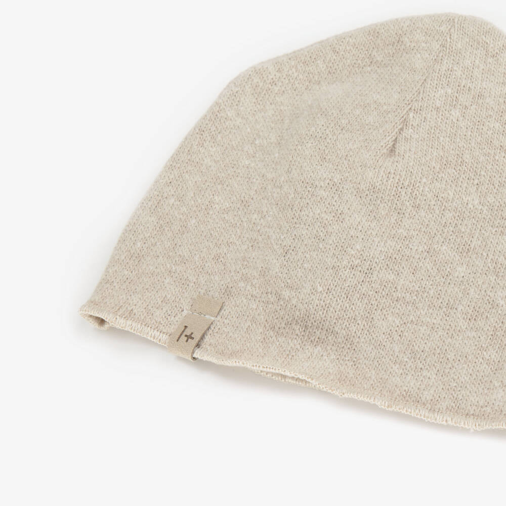 1 + in the family-Шапочка кремовая трикотажная для малышей | Childrensalon