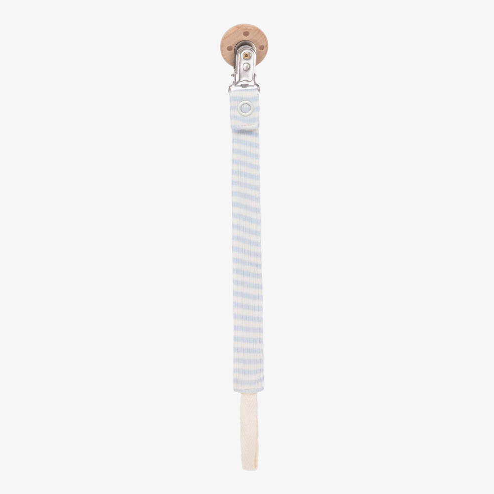 1 + in the family-Blue Striped Dummy Clip | Childrensalon