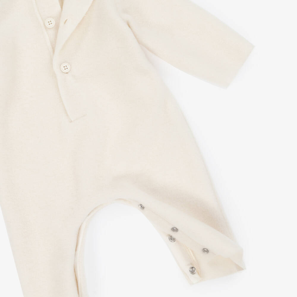 1 + in the family-Ромпер кремовый из полярного флиса | Childrensalon