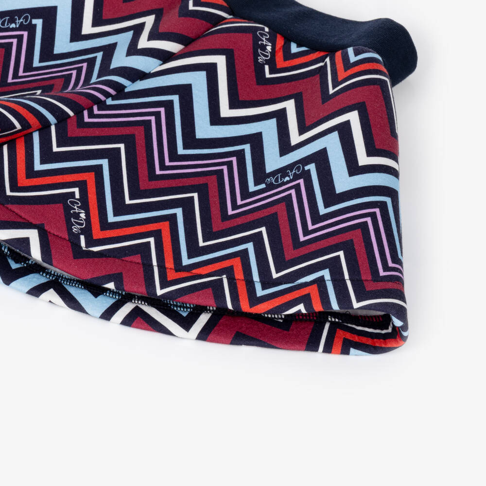A Dee-Girls White & Red Zigzag Print Shorts Set | Childrensalon