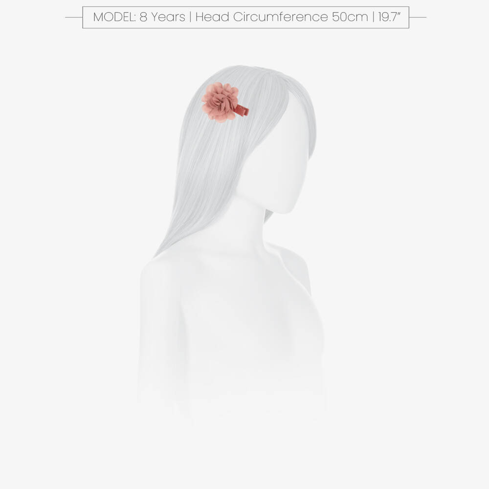 Abel & Lula-Заколки для волос розовые с цветами из тюля для девочек (2шт.) | Childrensalon