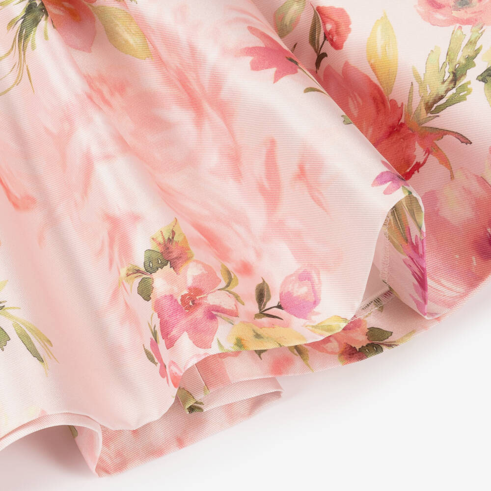 Abel & Lula 5042 Lilac Floral Dress In Stock Now main image 0