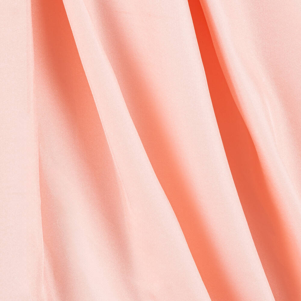 Abel & Lula-Girls Pink Pleated Bow Dress | Childrensalon