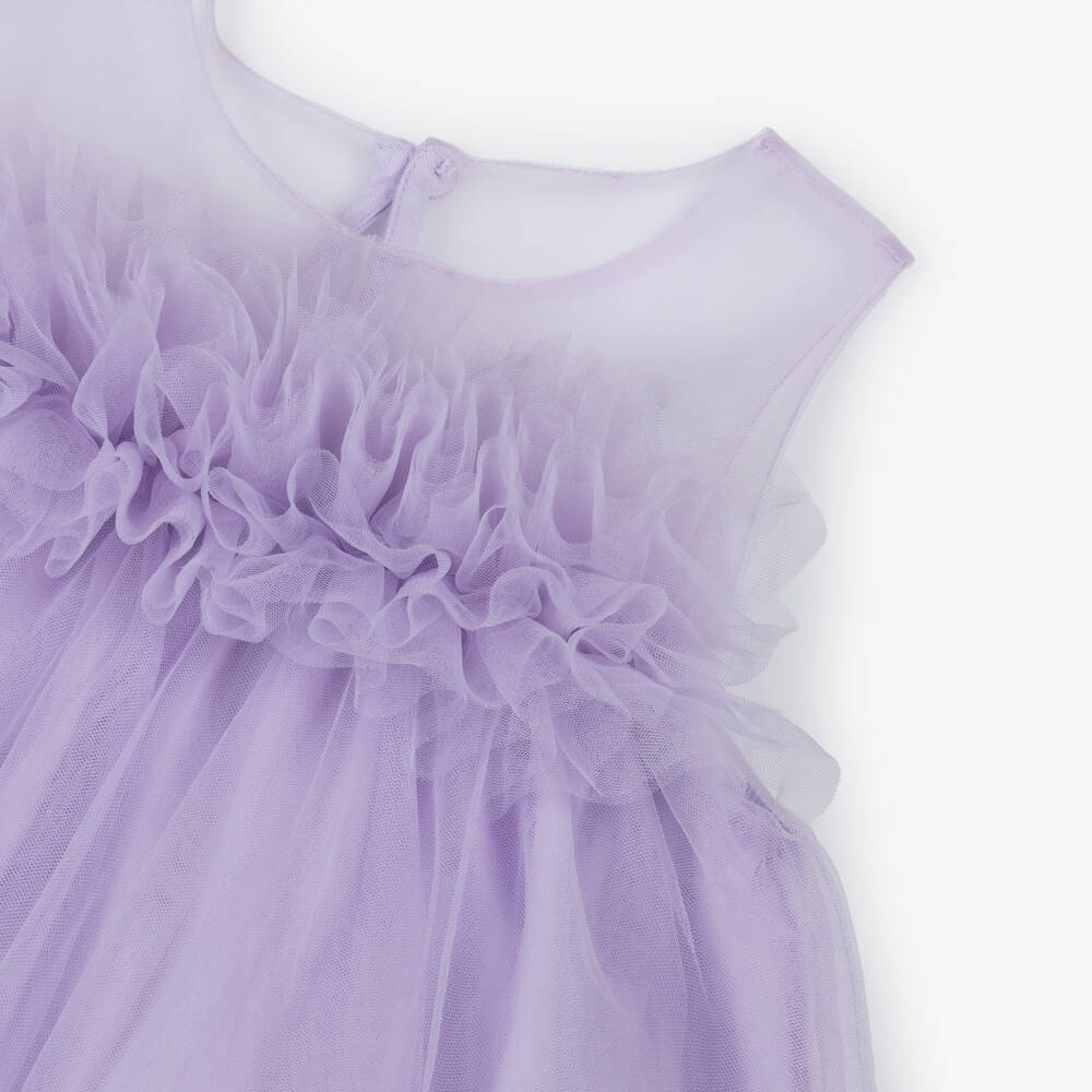ABEL & LULA - Tweed Pinafore Dress - Petal main image 0