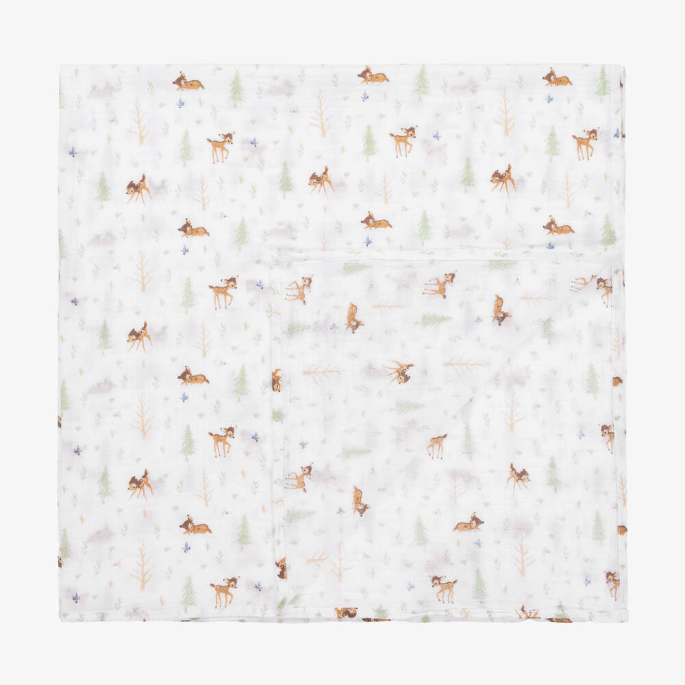 aden + anais-Белые пеленки из муслина Disney (4шт.) | Childrensalon