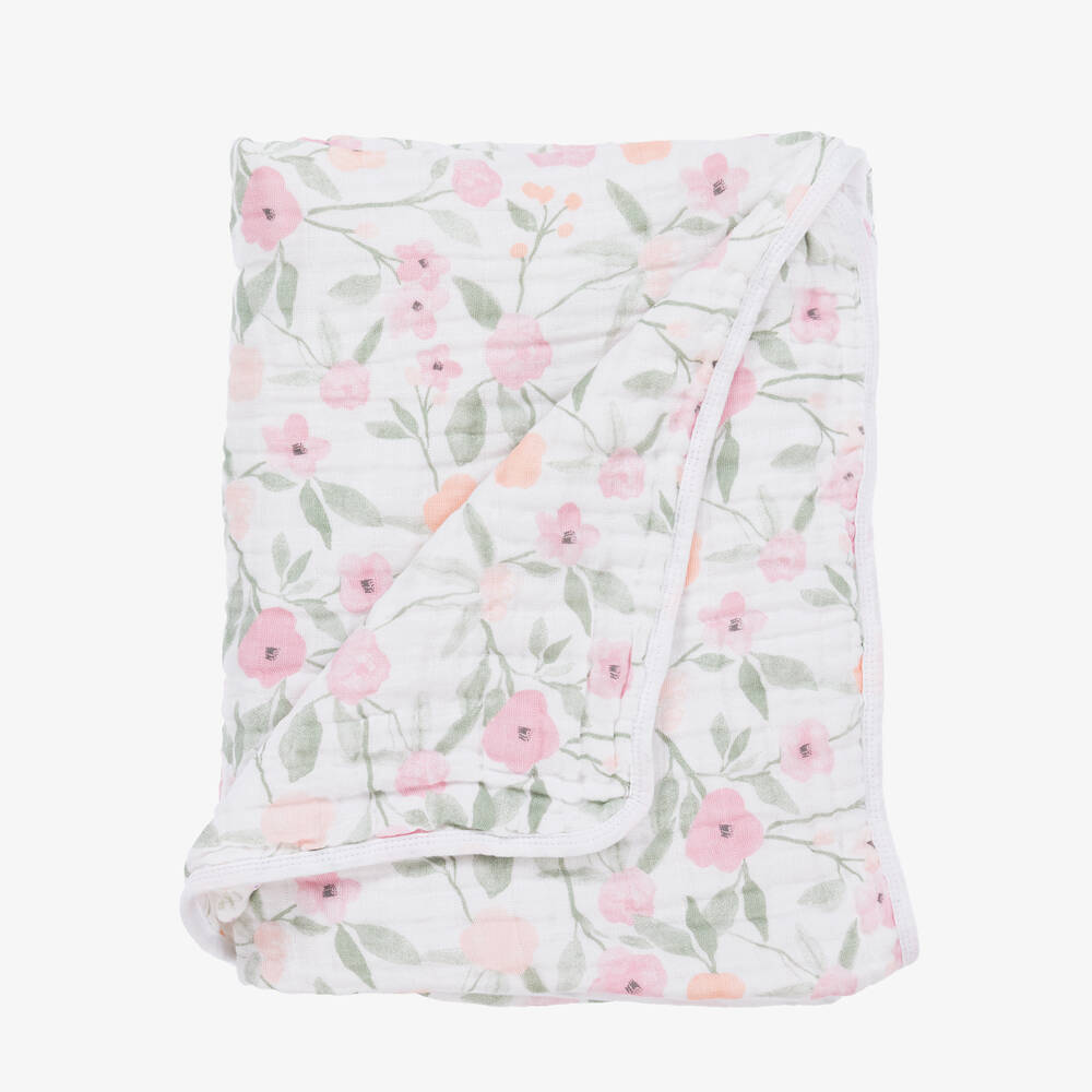 aden + anais-Одеяло из муслина с цветочным рисунком (120 см) | Childrensalon