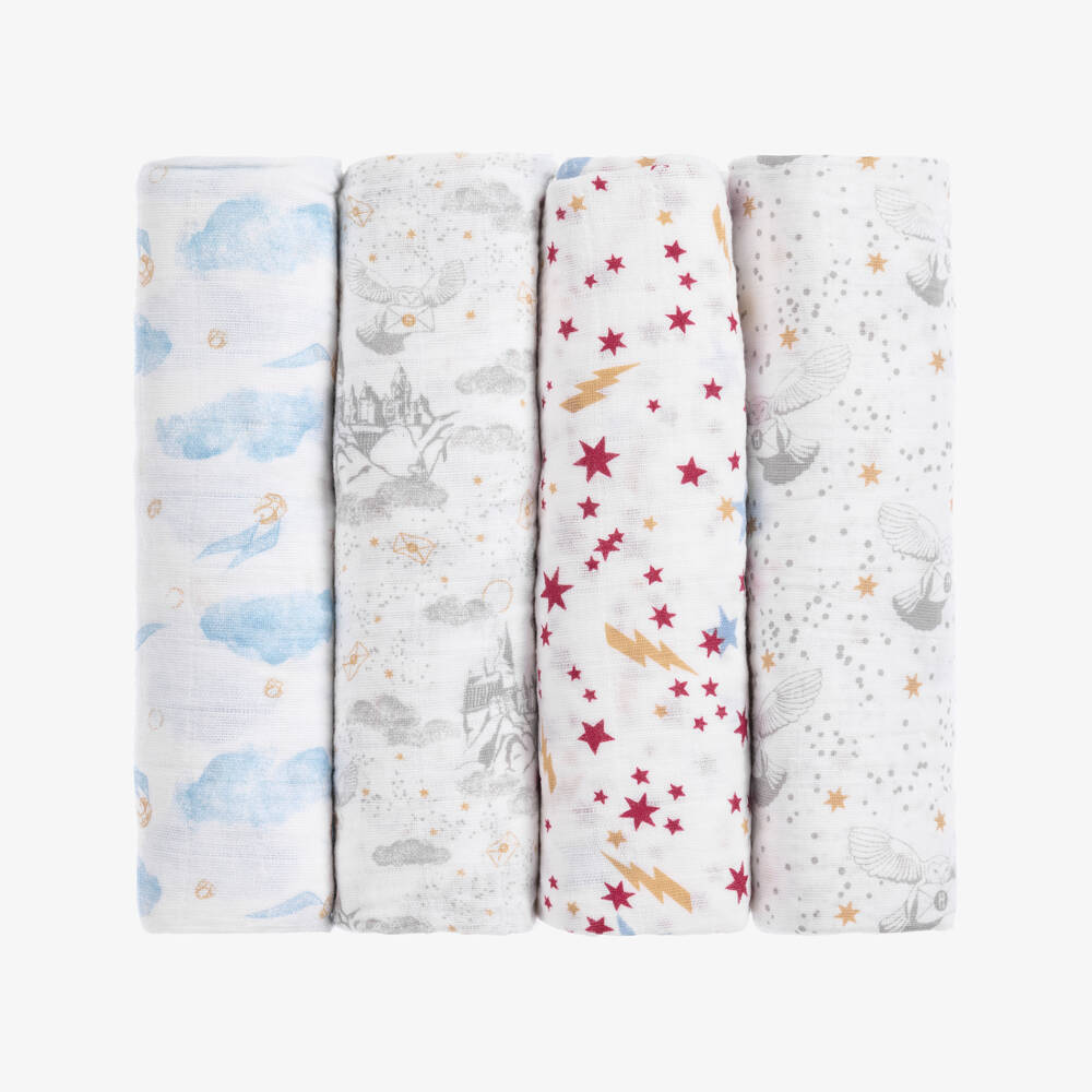 aden + anais-Harry Potter Muslin Swaddles (4 Pack) | Childrensalon