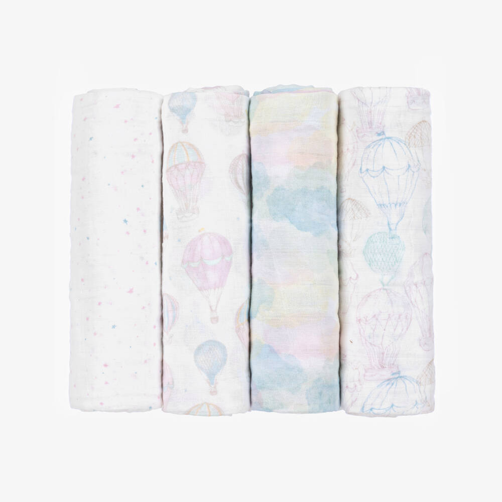 aden + anais-Organic Cotton Muslin Swaddles (4 Pack) | Childrensalon