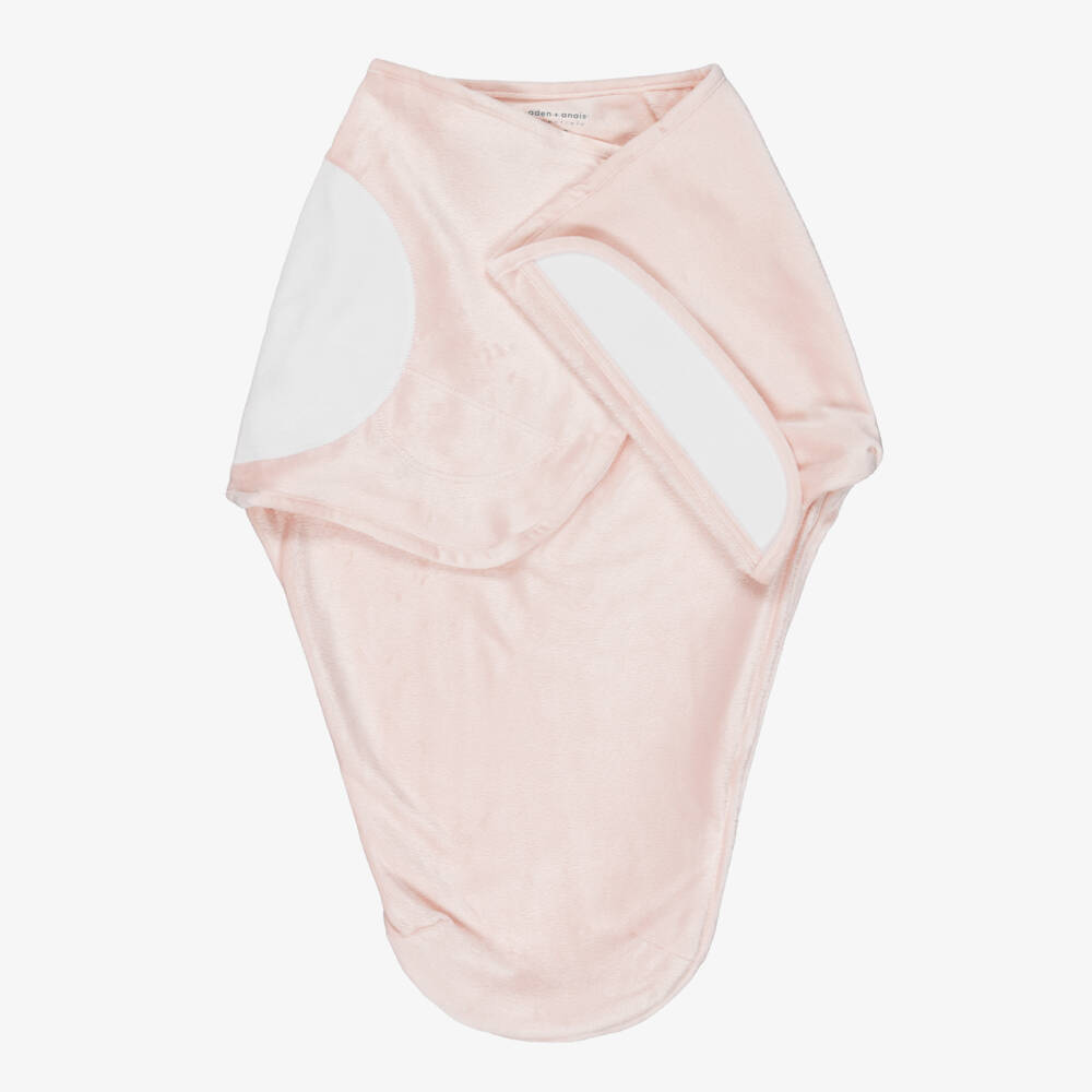 aden + anais-Pink Plush Garden Wrap Swaddles (3 Pack) | Childrensalon