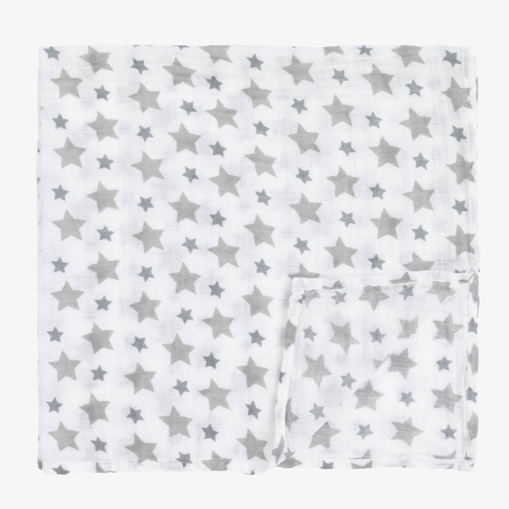 aden + anais-Белые пеленки из муслинового хлопка (3шт.) | Childrensalon