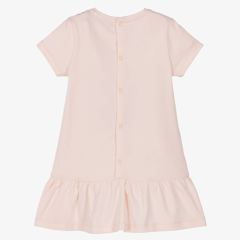 AIGNER-Baby Girls Pale Pink Crossbody Bag Print Dress | Childrensalon