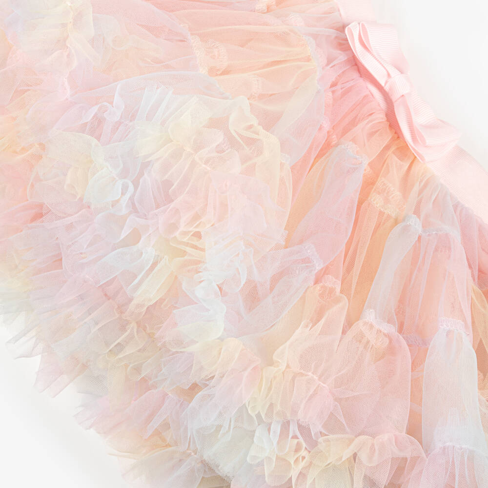 Angel's Face-Baby Girls Pink Tulle Tutu Skirt | Childrensalon