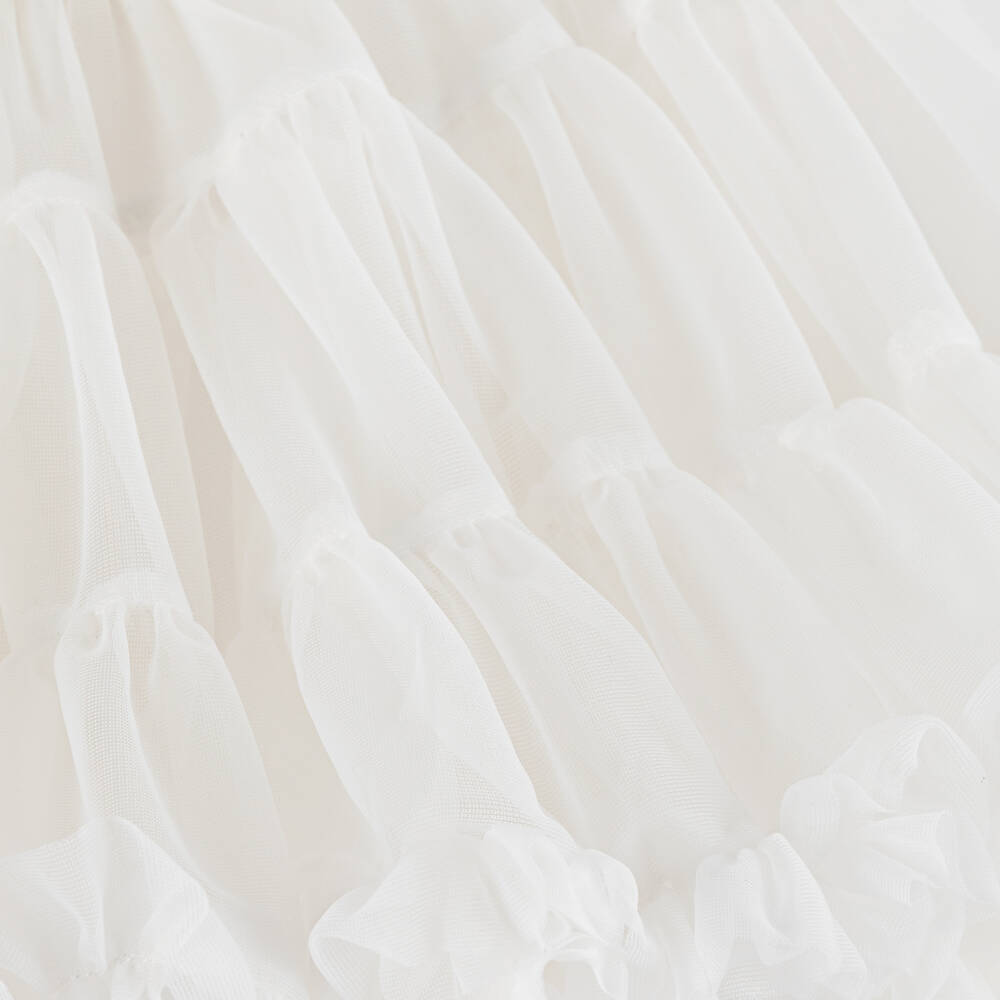 Angel's Face-Белая юбка-пачка из тюля для малышек | Childrensalon