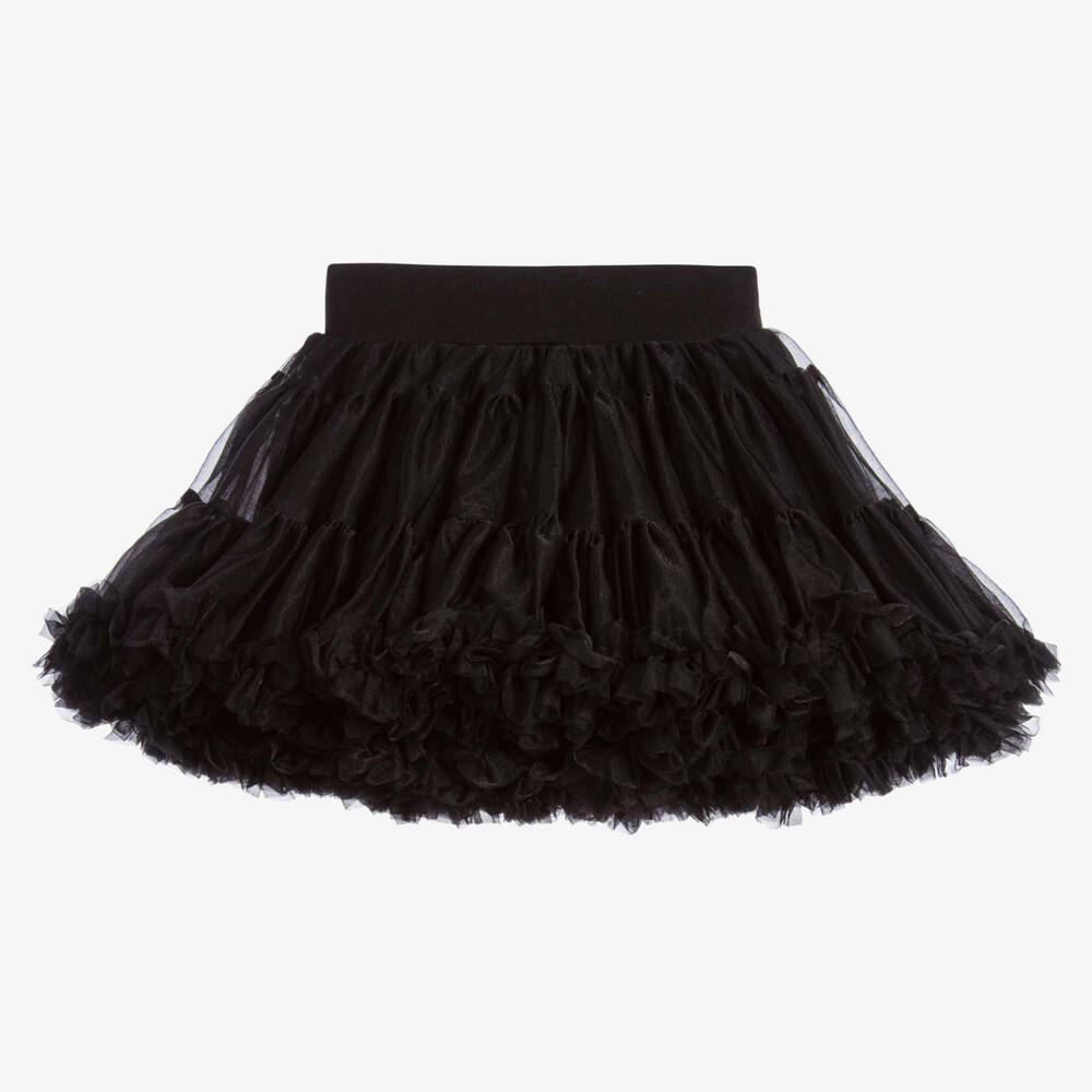 Angel's Face-تنورة توتو لون أسود مع علبة هدية | Childrensalon