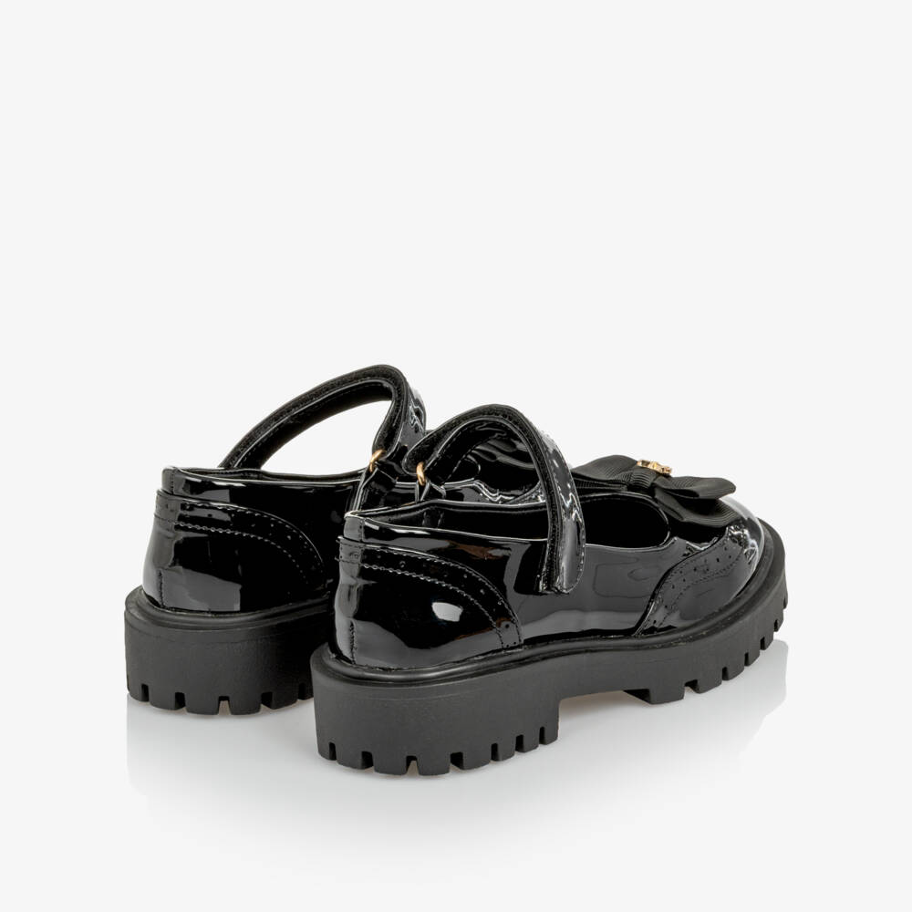 Angel's Face-Girls Black Patent Faux Leather Mary Jane Shoes | Childrensalon