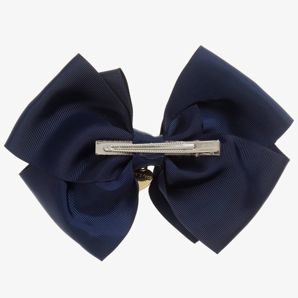 Angel's Face-Синяя заколка-бант (19 см) | Childrensalon