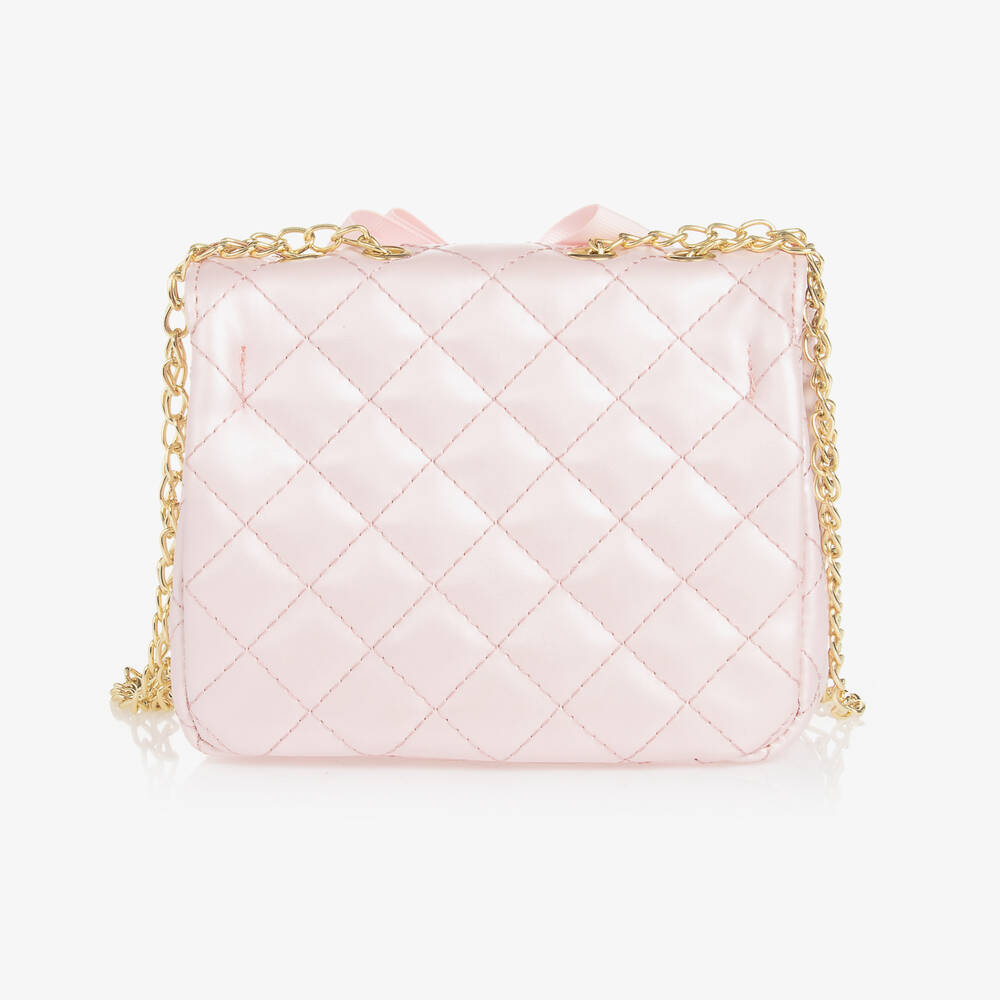 Angel's Face-حقيبة جلد صناعي لون زهري للبنات (16 سم) | Childrensalon