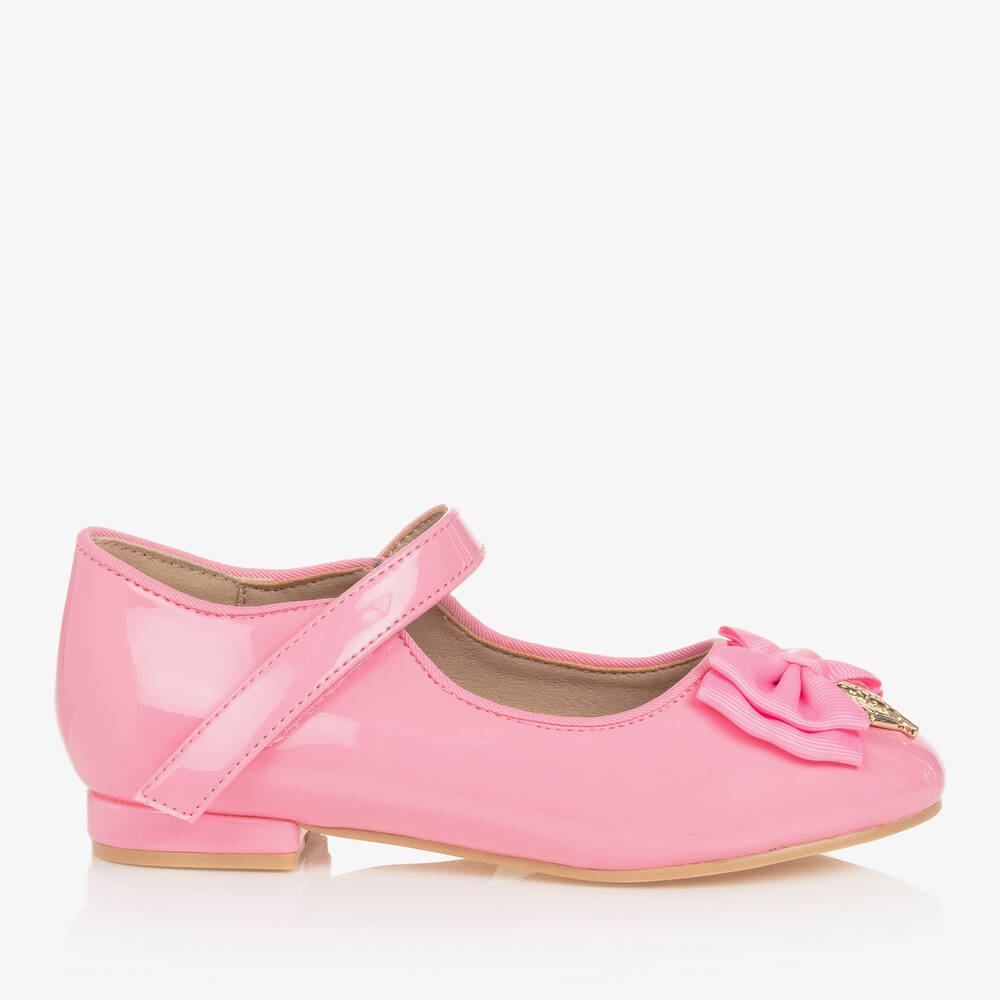 Angel's Face-Girls Pink Patent Faux Leather Shoes | Childrensalon