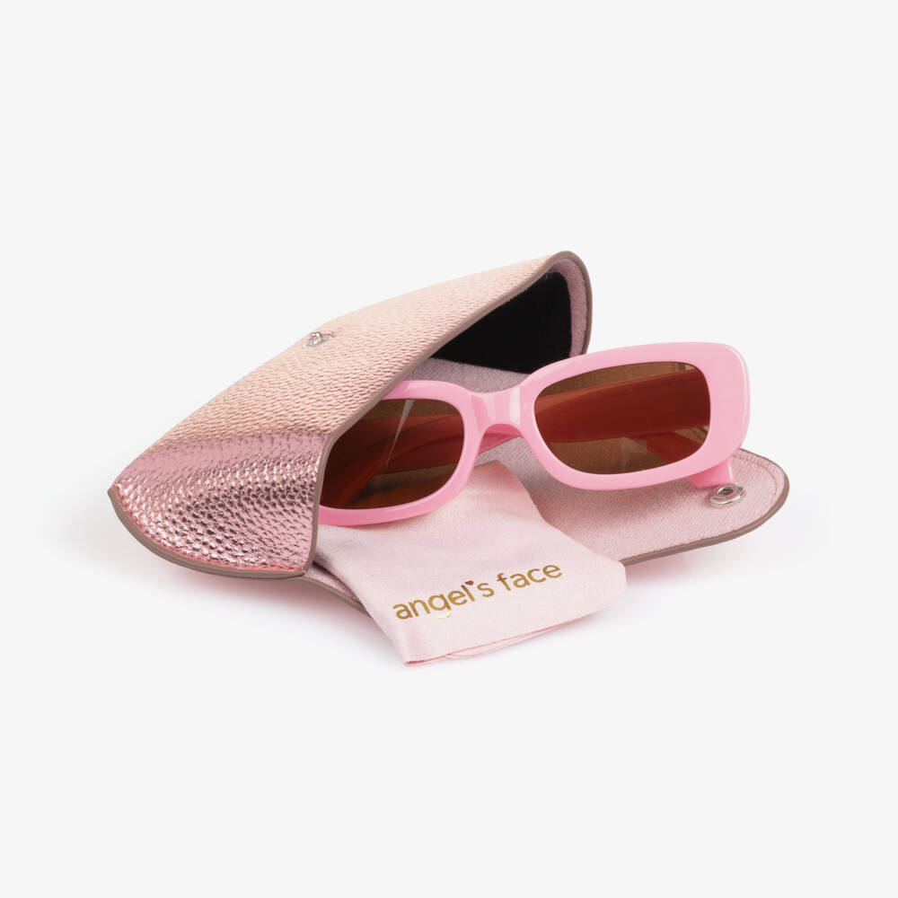 Angel's Face-نظارات شمسية بعدسات ملونة UV400 للبنات | Childrensalon