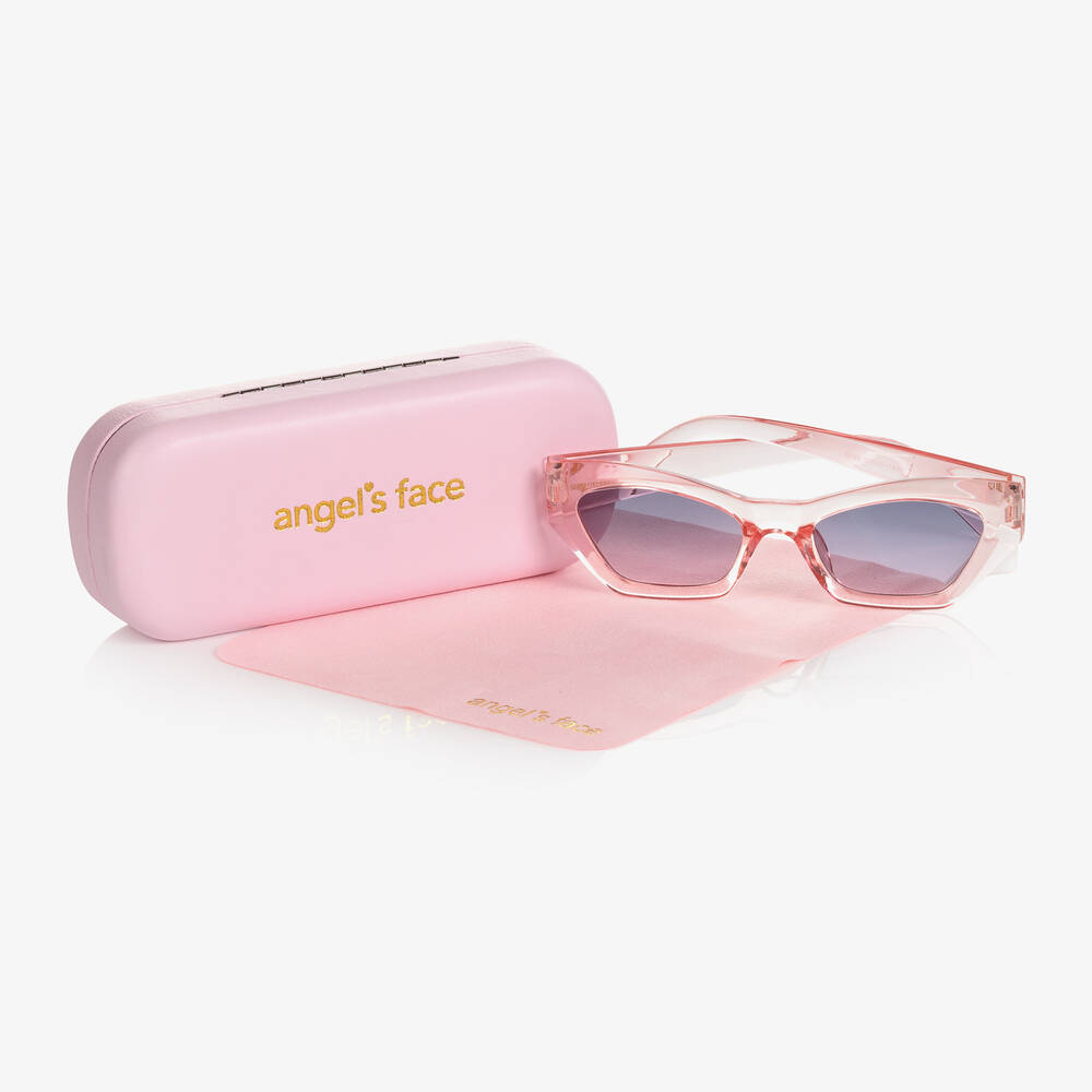 Angel's Face-Girls Pink Tinted Sunglasses | Childrensalon