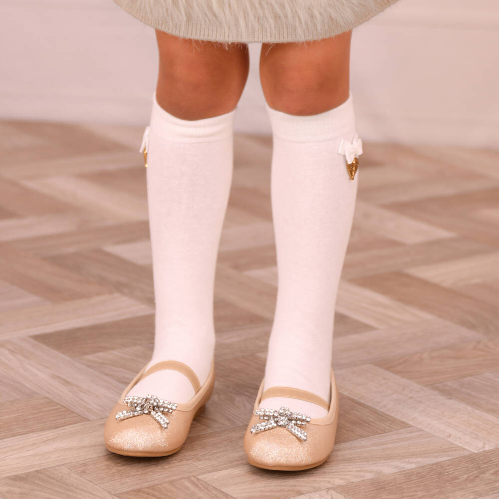 Angel's Face-Белые гольфы для девочек | Childrensalon