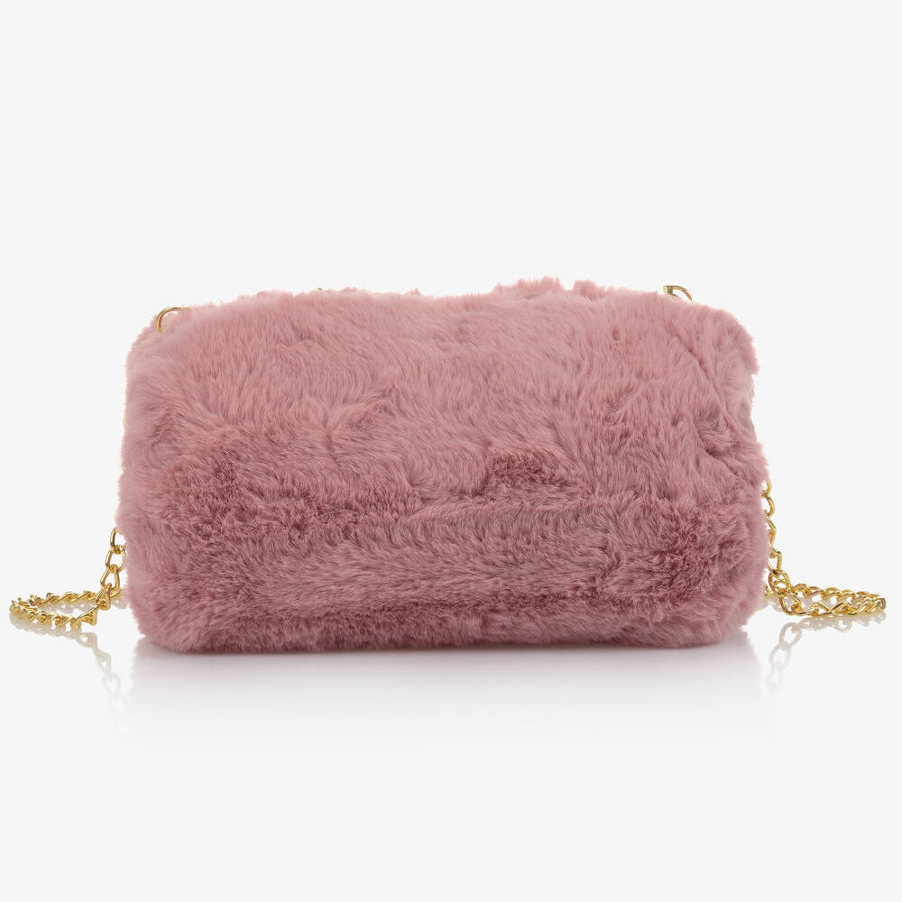 Angel's Face-Розовая сумочка-муфта (24см) | Childrensalon