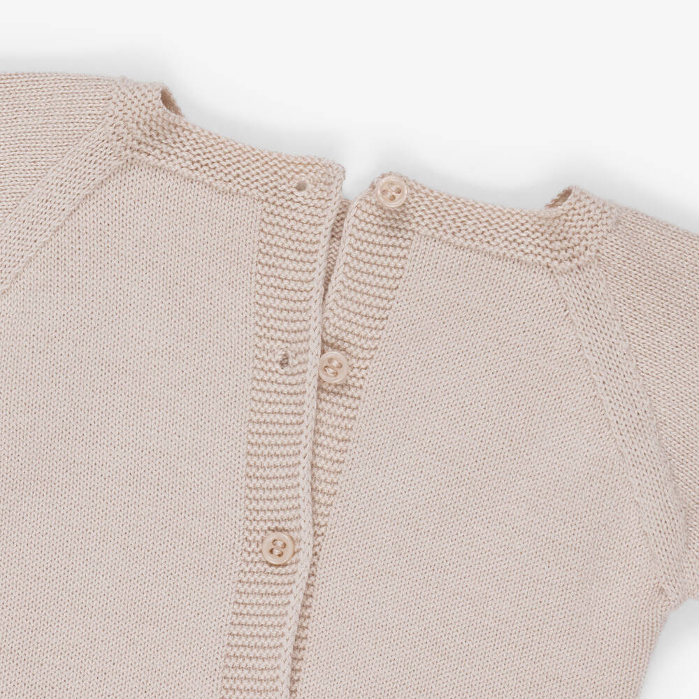 Artesanía Granlei-Baby Boys Beige Shorts Set with Duck Motif  | Childrensalon