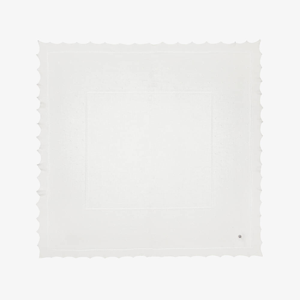 Artesanía Granlei-شال محبوك لون عاجي للأطفال الرضع (128 سم) | Childrensalon