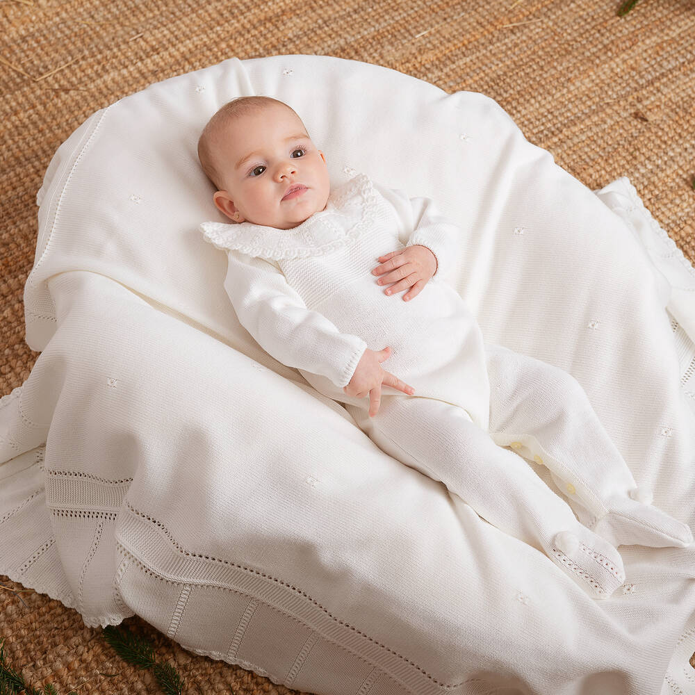 Artesanía Granlei-Комбинезон кремовый вязаный | Childrensalon