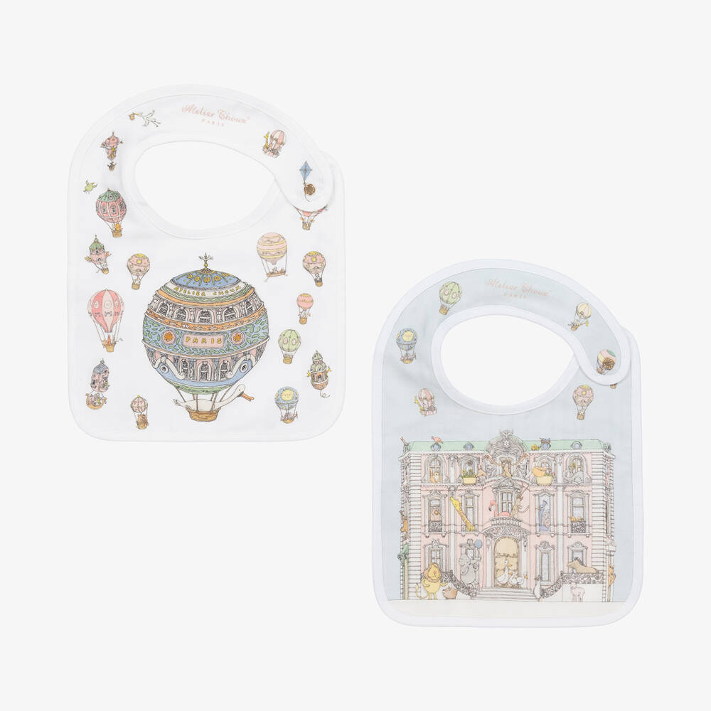 Atelier Choux Paris-Ivory Luxury Babysuit Gift Set | Childrensalon