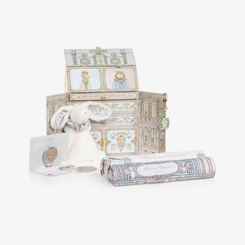 Atelier Choux Paris-Welcome To The World Château Choux Gift Set  | Childrensalon