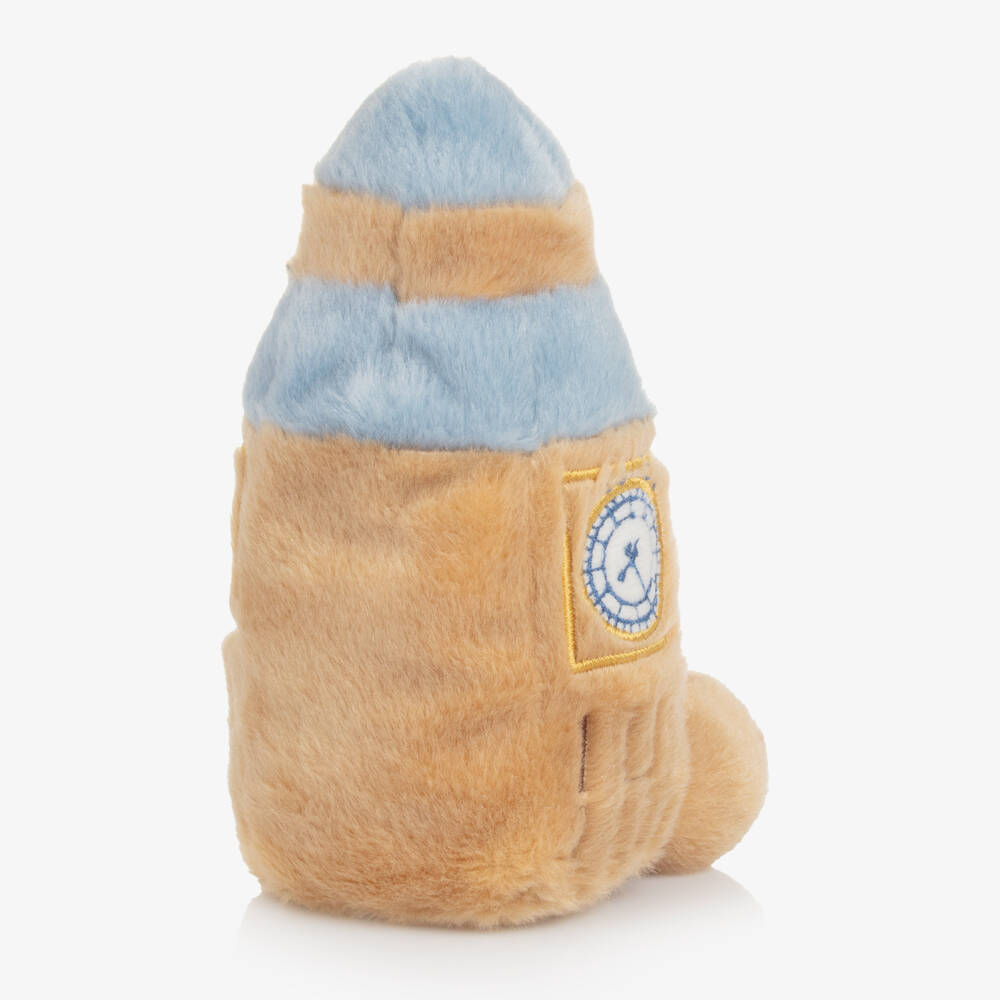 Aurora-Beige & Blue Big Ben Soft Toy (14cm) | Childrensalon
