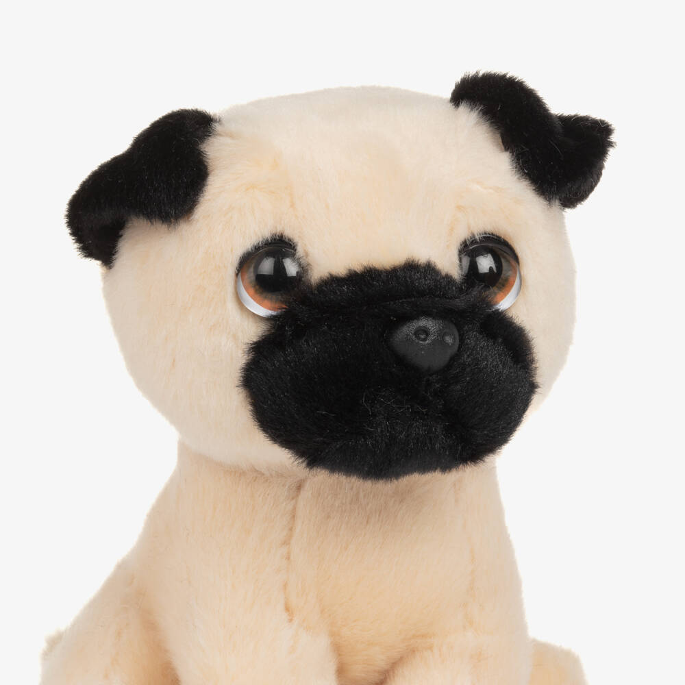 Aurora-Beige Preston Pug Soft Toy (16cm) | Childrensalon
