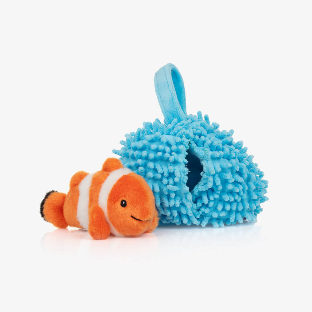 Aurora-Blue Hideouts Clown Fish Soft Toy Set (16cm) | Childrensalon
