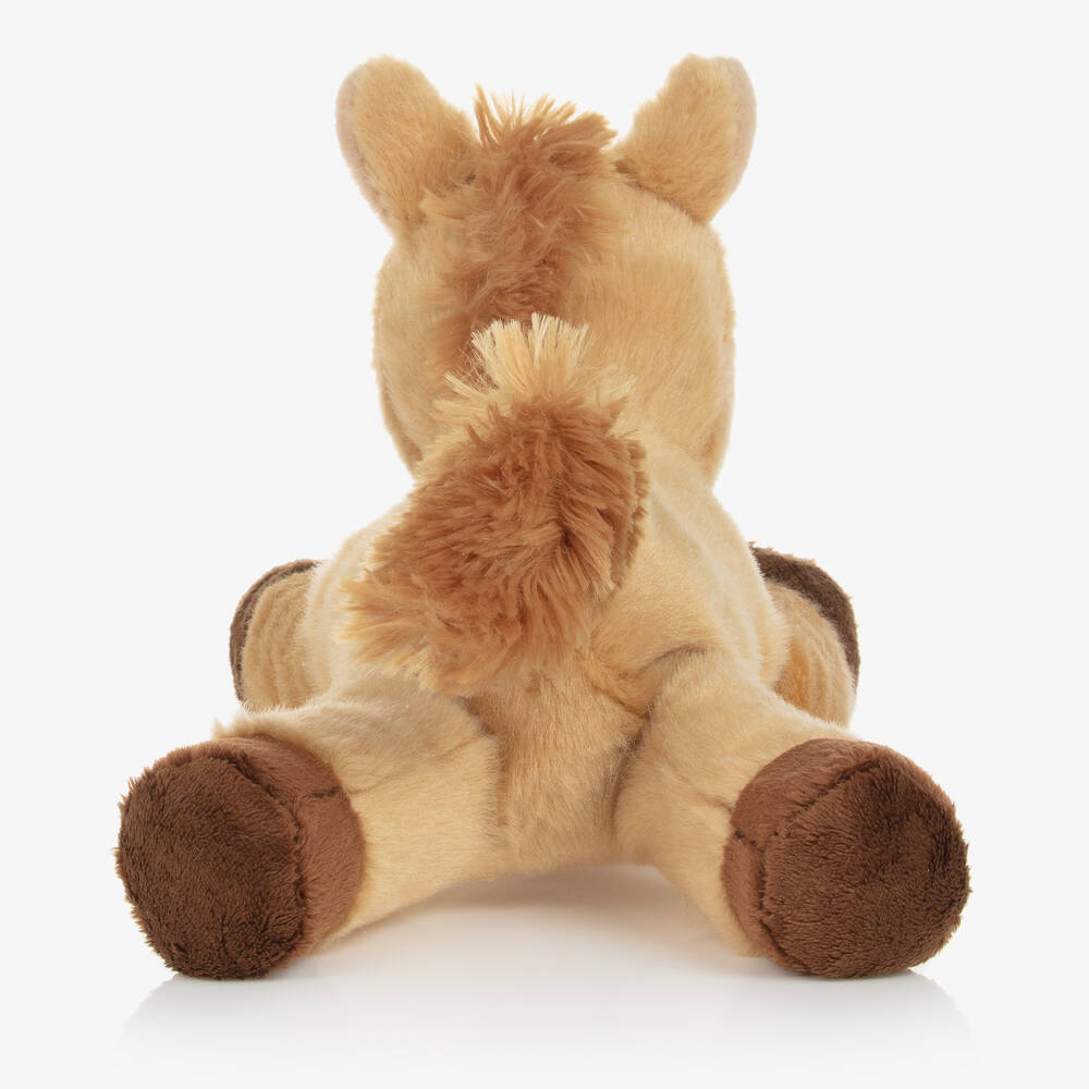 Aurora-Brown Prancer Horse Soft Toy (22 cm) | Childrensalon
