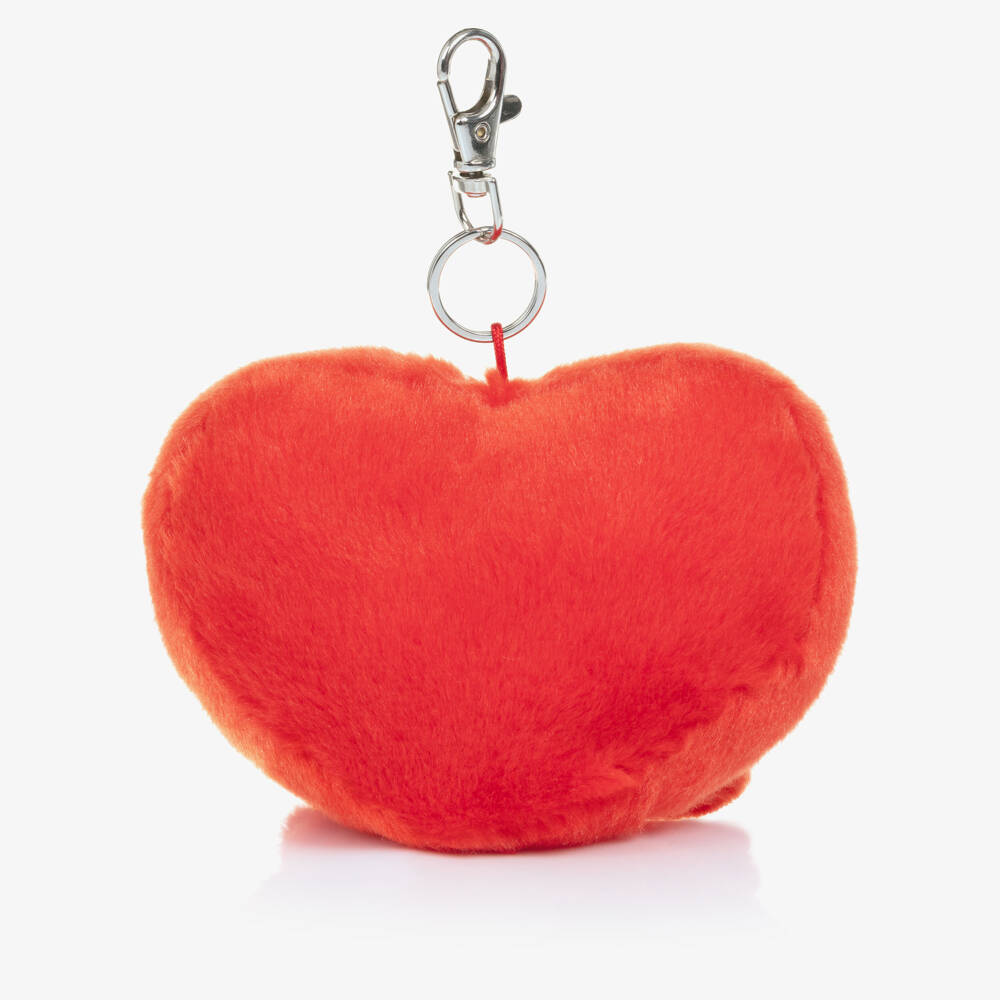 Aurora-Брелок для сумки Amore красный в форме сердца для девочек (11см) | Childrensalon