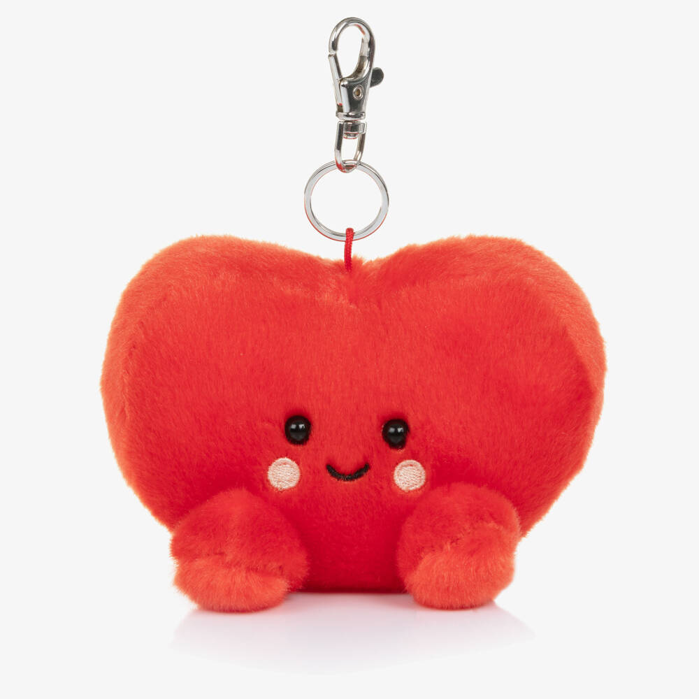 Aurora-Брелок для сумки Amore красный в форме сердца для девочек (11см) | Childrensalon