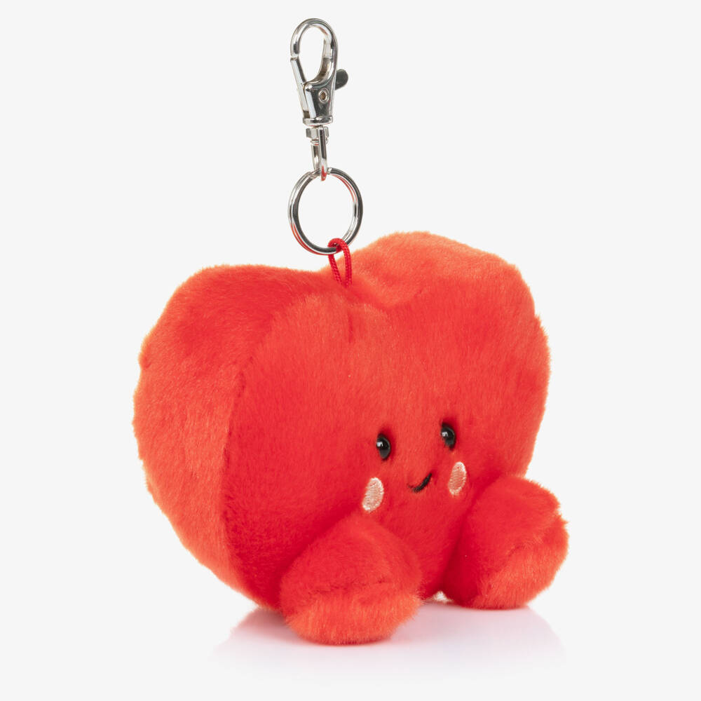Aurora-Брелок для сумки Amore красный в форме сердца для девочек (11см) | Childrensalon