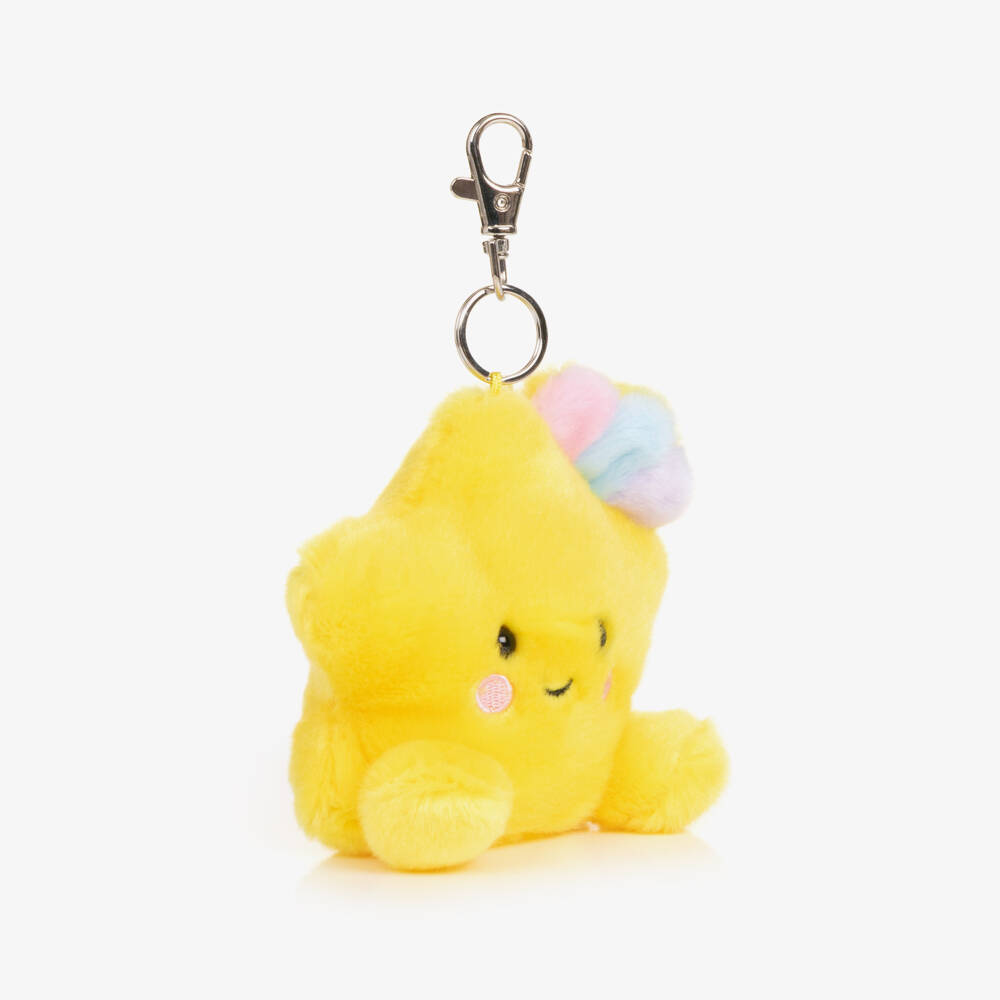 Aurora-Girls Yellow Pisces Shooting Star Bag Charm (10cm) | Childrensalon
