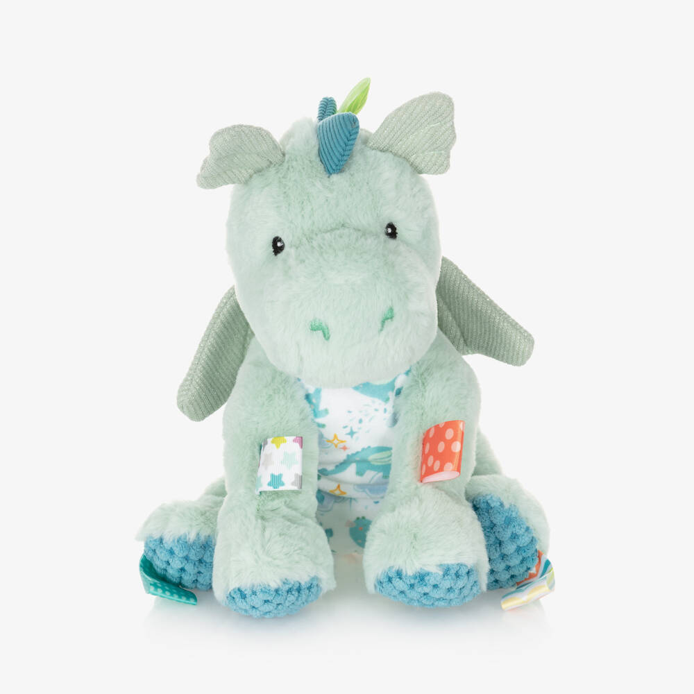 Aurora-Green Drax Dragon Soft Plush Toy (25cm) | Childrensalon