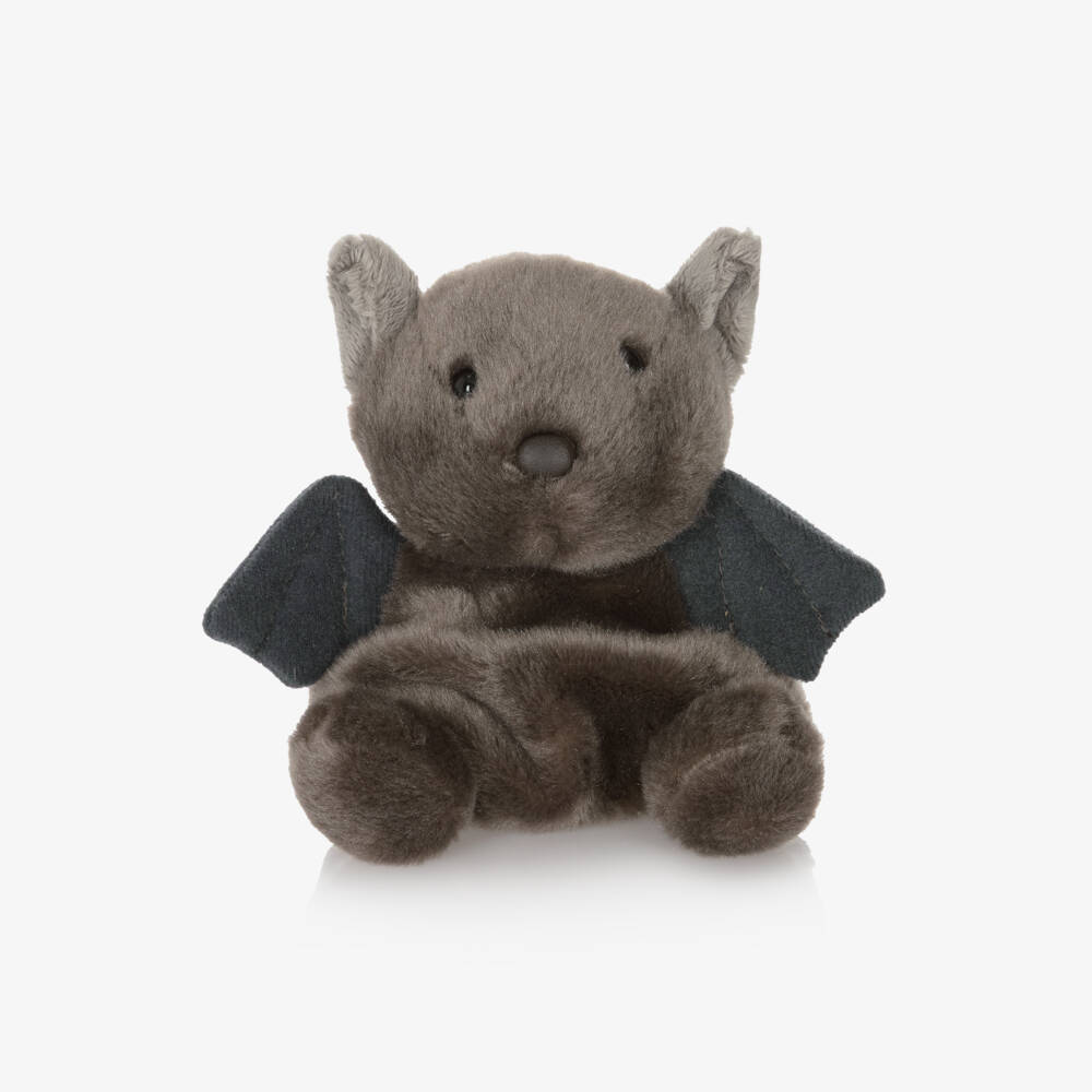 Aurora-Grey Luna Bat Faux Fur Palm Pal (12 cm) | Childrensalon