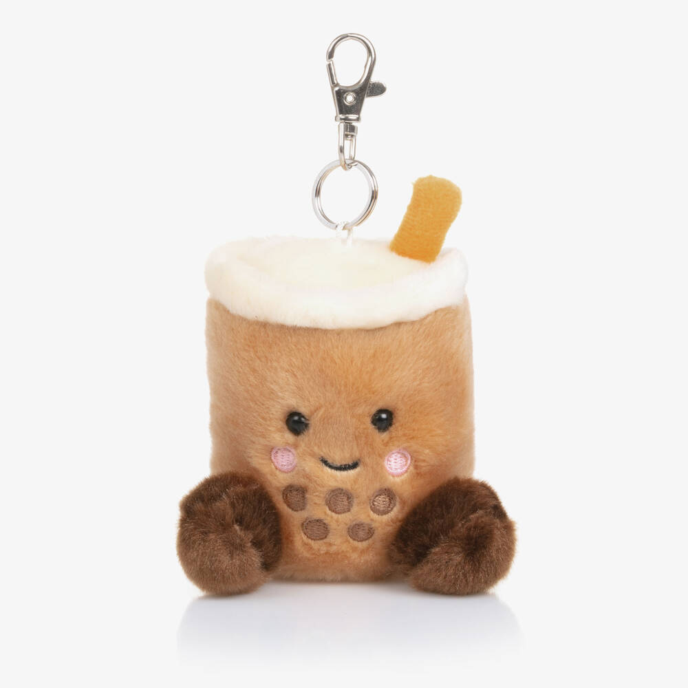 Aurora-Milky Tea Boba Soft Toy Clip-On Charm (11cm) | Childrensalon