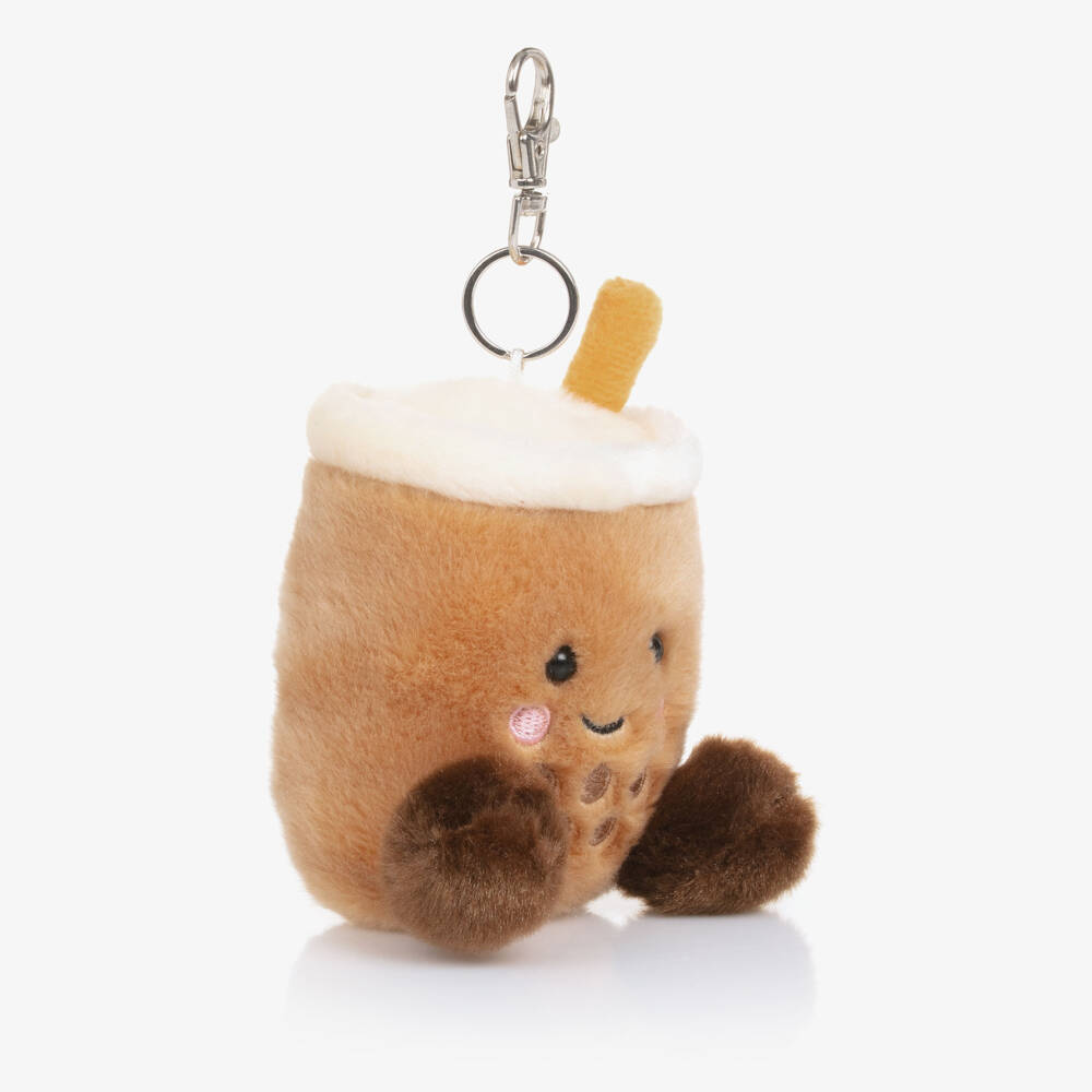 Aurora-Milky Tea Boba Soft Toy Clip-On Bag Charm (11cm) | Childrensalon